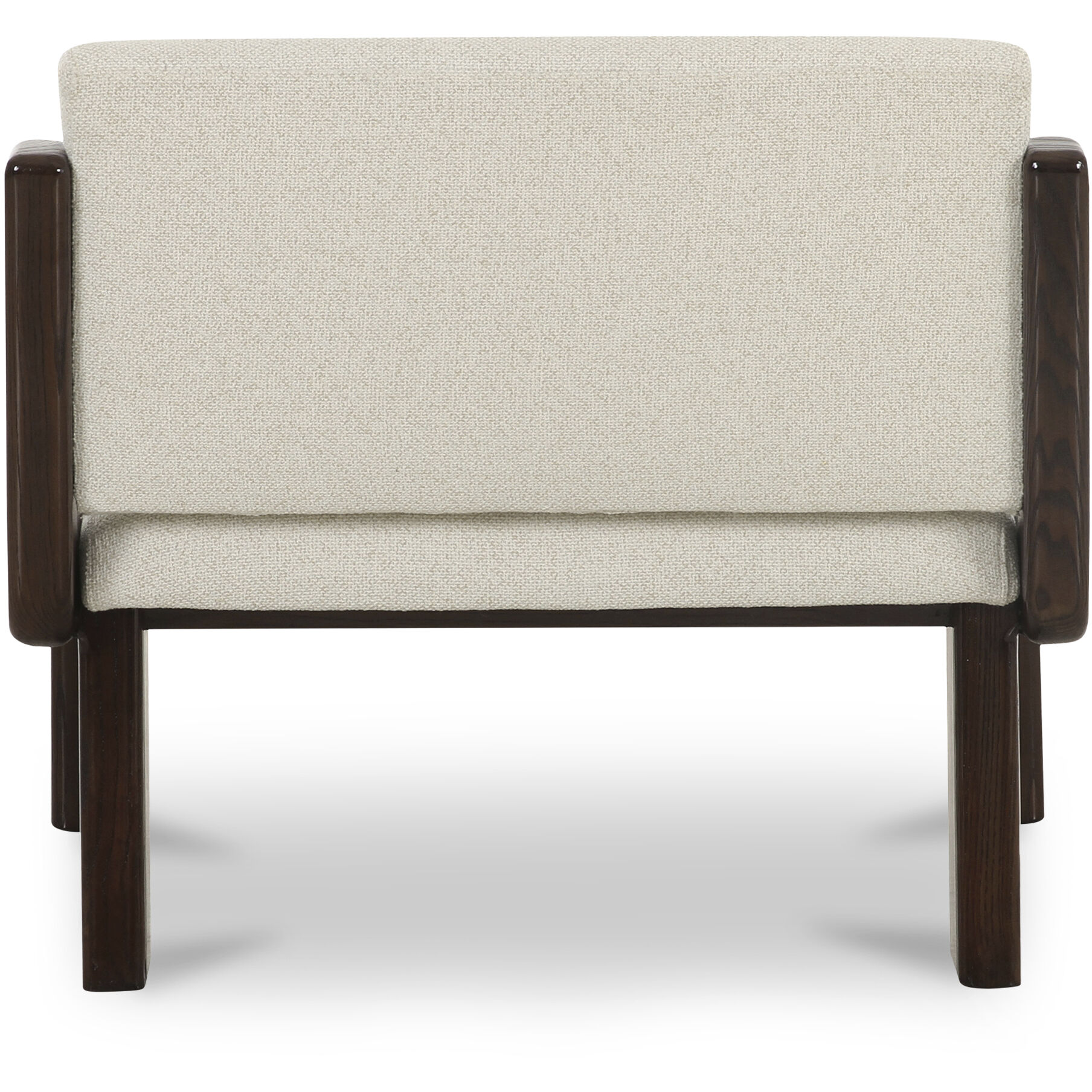 Edie White Accent Chair